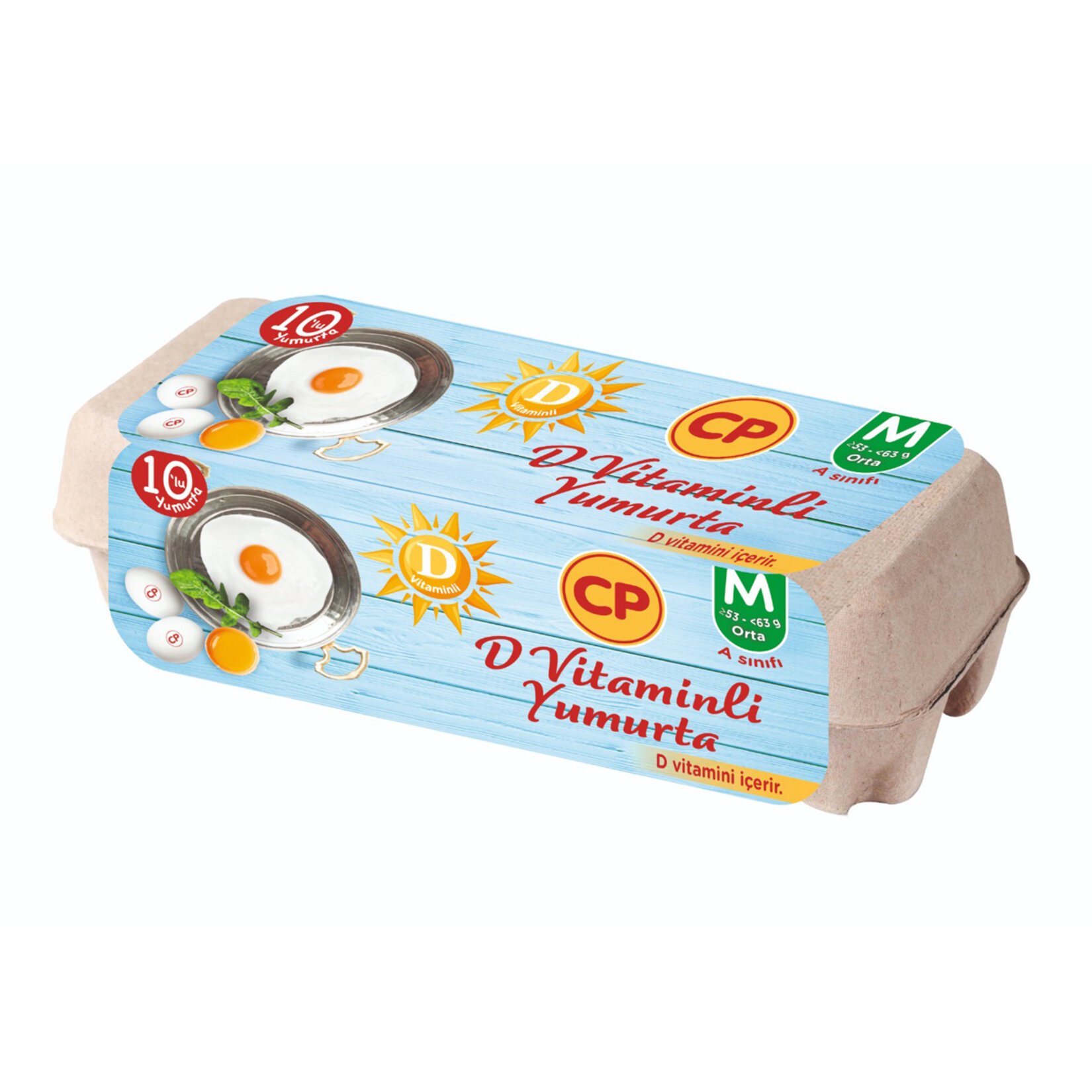 1. Kalite CP Yumurta 10'lu