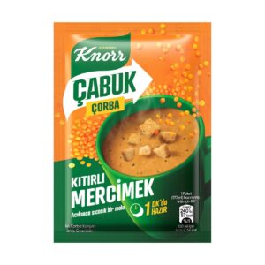 Knorr Çabuk Çorba 22Gr Kıtırlı Mercimek