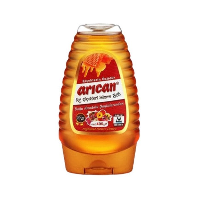 Arıcan Kır Çiçekleri Süzme Balı 400Gr