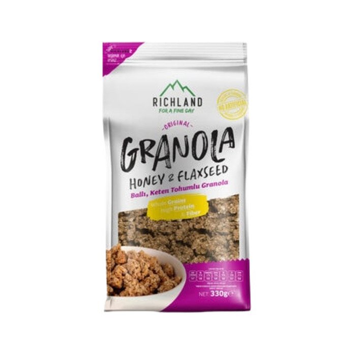 Richland Granola Ballı Keten Tohumlu 330Gr