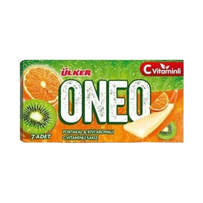 Ülker Oneo Sakız 14Gr Portakal Kivi C Vitaminli