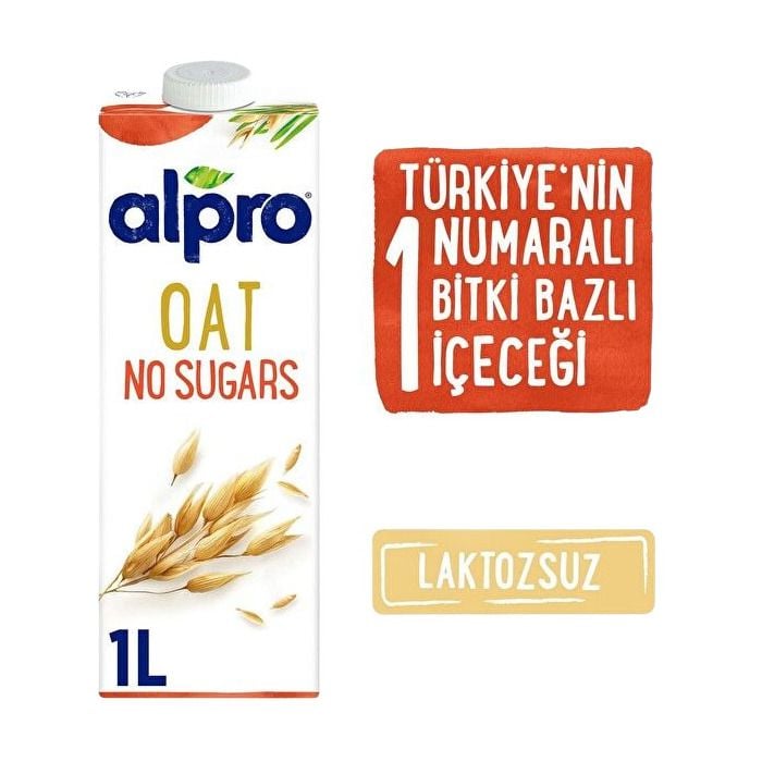 Alpro Şekersiz Yulaf 1Lt