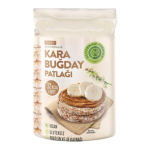 Glutensiz Fabrika Kara Buğday Patlağı 100Gr