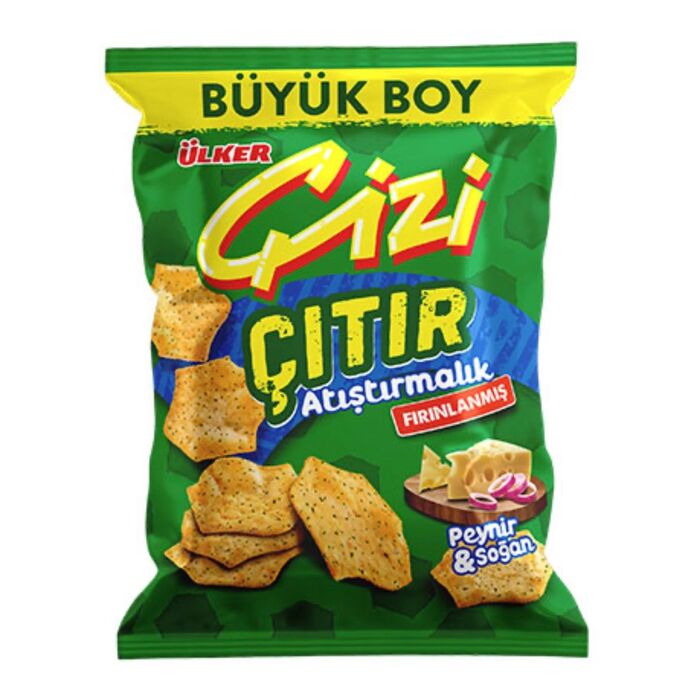 Ülker Çizi Çıtır Peynir Soğan 80Gr