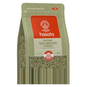 Hasata Bakliyat 1Kg Yeşil Mercimek