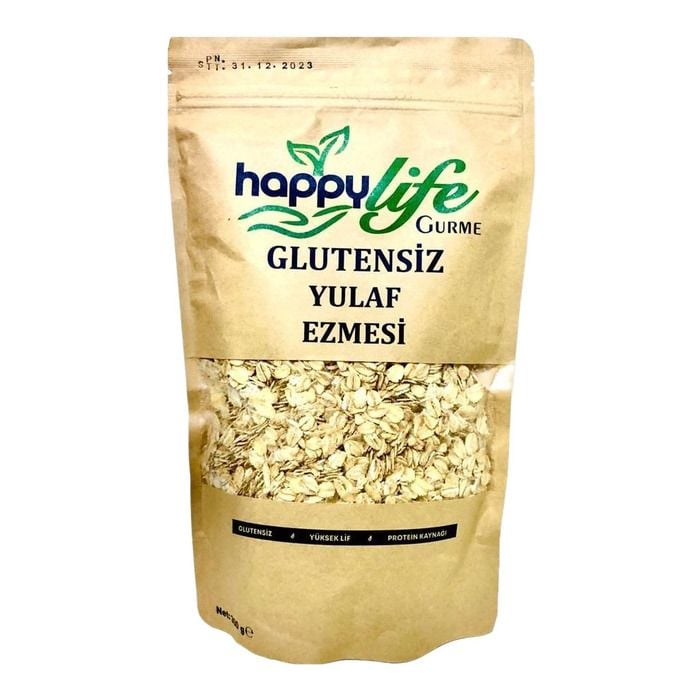 Happy Life Organik Glutensiz Yulaf Ezmesi 300Gr
