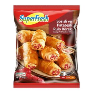S.Fresh Börek Patatesli ve Sosisli Rulo 420G