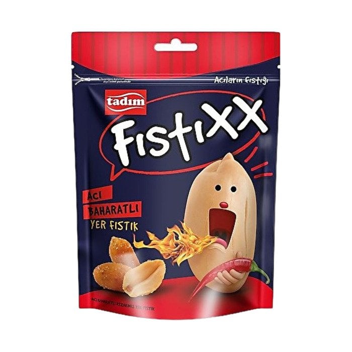 Tadım Yer Fıstık  140Gr Acı Sos Kaplamalı