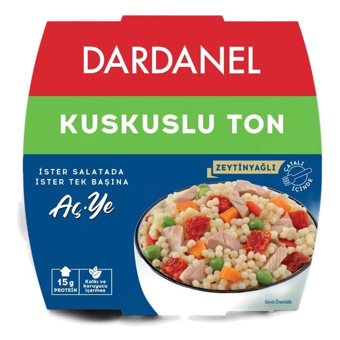Dardanel Ton Balığı 160Gr Kuskuslu