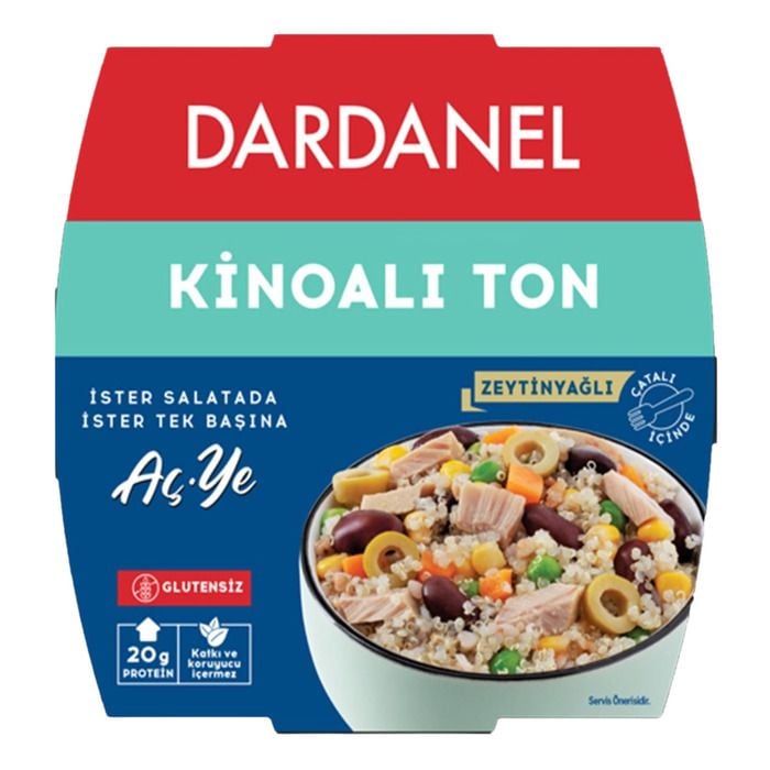Dardanel Ton Balığı 160Gr Kinoalı