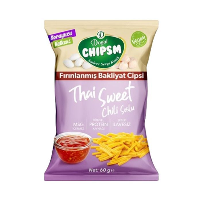 Doğal Chıpsm Chili Soslu 60Gr
