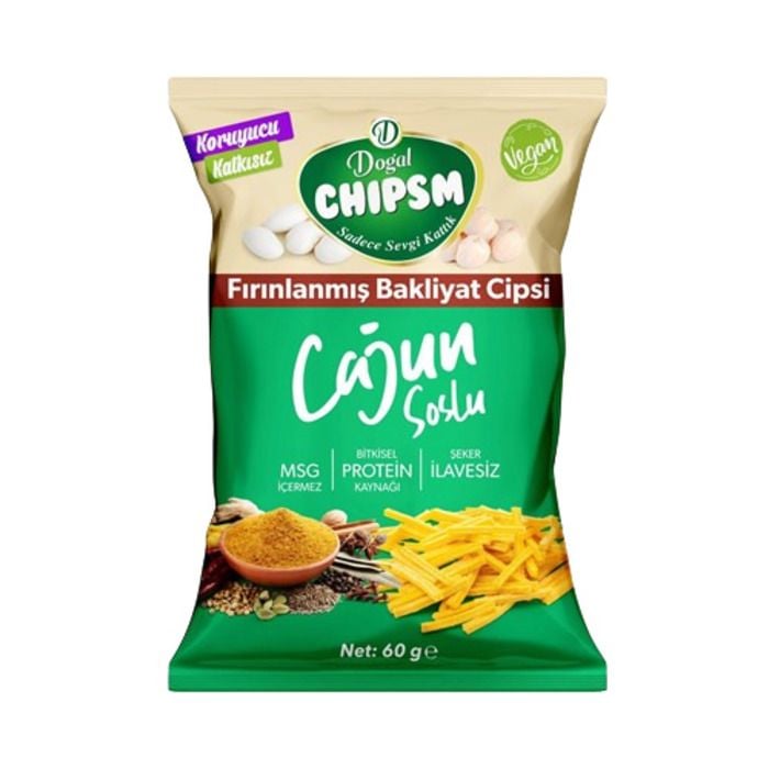 Doğal Chıpsm Kajun Soslu 60Gr