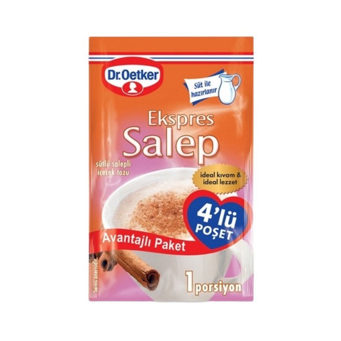 Dr.Oetker Ekspres Salep 4'Lü (14x4=56G)