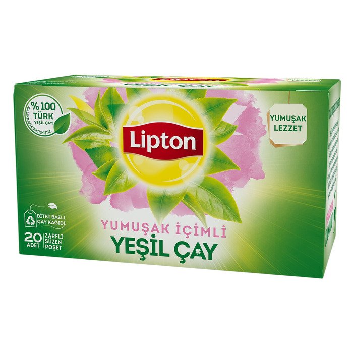 Lipton Yeşil Çay 20'Li (20Gr) Yumuşak İçim