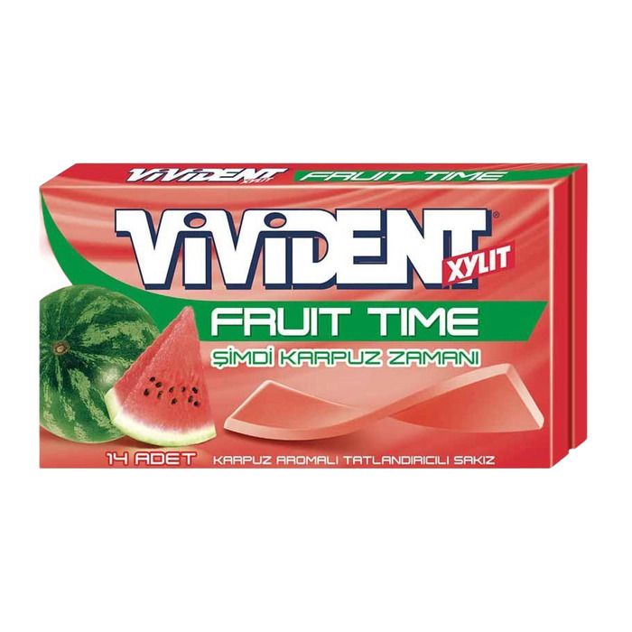 Vivident 45 Dakika Cüzdan 26G Karpuz