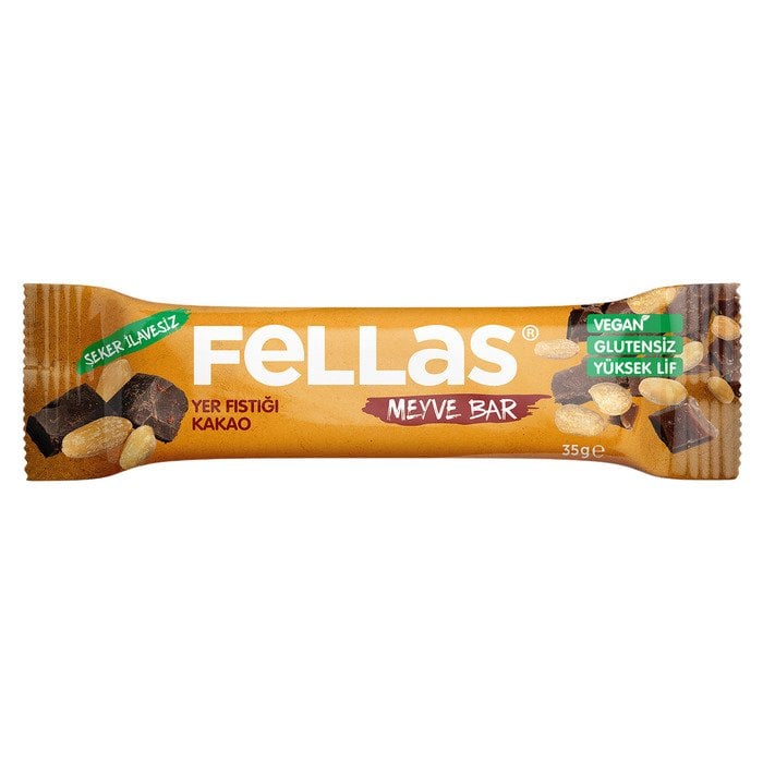 Fellas Meyve Bar 35G YerFıstığı Kakao
