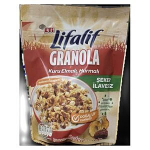 Eti Lifalif Granola Kuru Elmalı Ve Hurma 200 gr