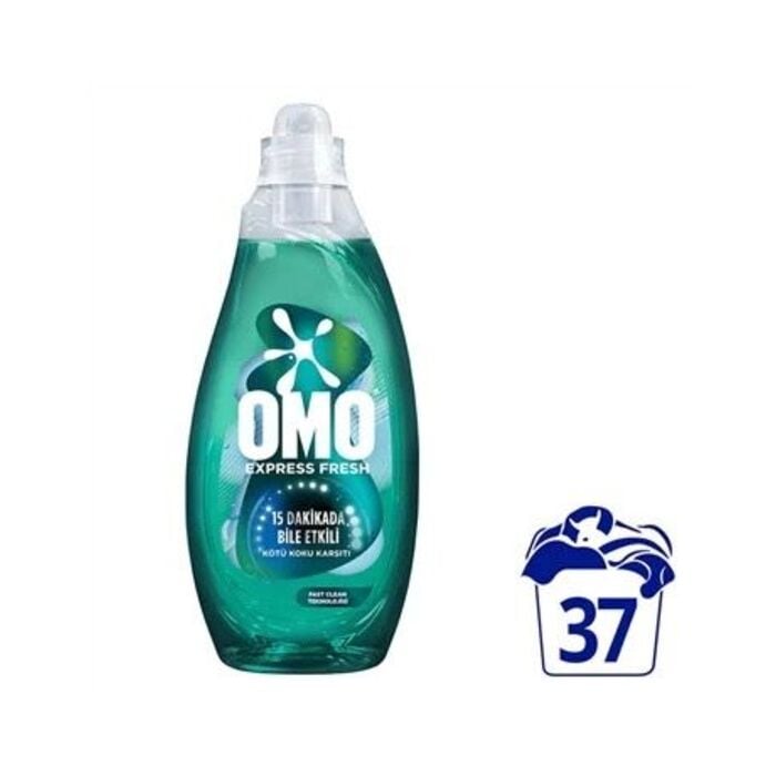 Omo Express Beyaz ve renkli 1480ml (37yıkama)