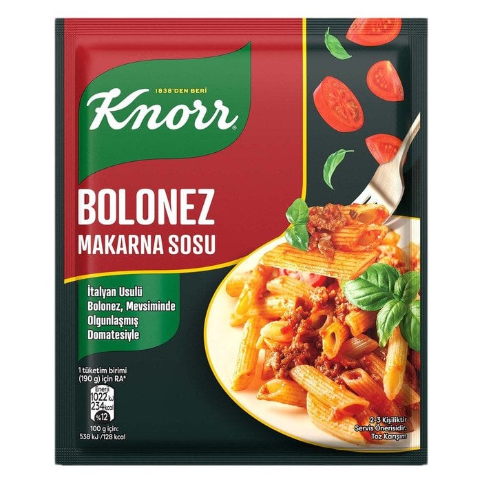 Knorr Makarna Sos 45Gr Bolonez
