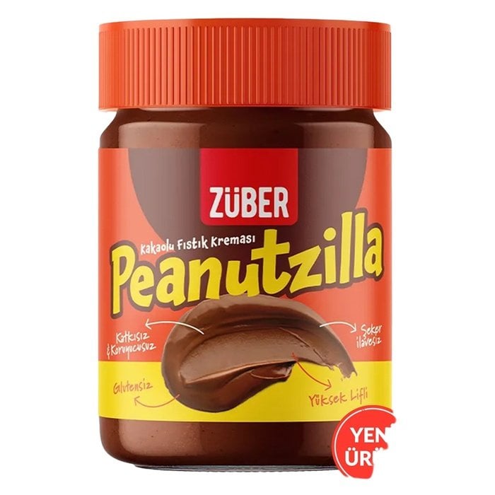 Zübe Fıstık Kreması Kakaolu 315Gr