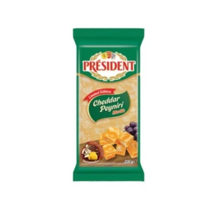Presıdent Cheddar Marble Peyniri 220Gr