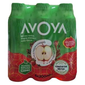 Avoya Meyveli Elma&Tarçın&Karanfil Maden Suyu 6*200 ml
