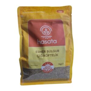 Hasata Bakliyat 1Kg Esmer Çiğ Köftelik Bulgur