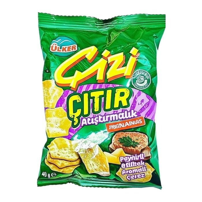 Ülker Çizi Çıtır Peynir Biftek  40 Gr
