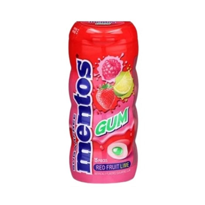 Mentos Sakız 30Gr Kırmızı Meyve Ve Misket Limonlu