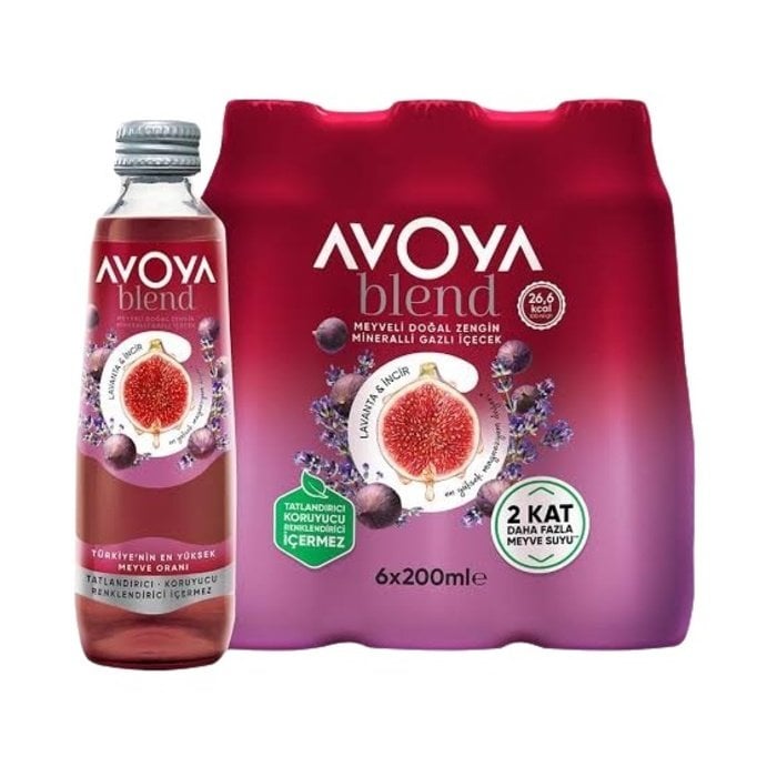 AVOYA BLEND INCIR LAVANTA 6*250Ml