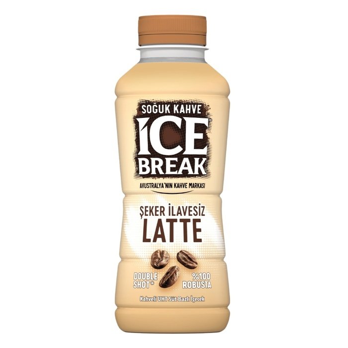 Ice Break Şeker İlavesiz Latte 375 ML