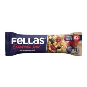 Fellas Granola Bar 23G Kırmızı Meyveli