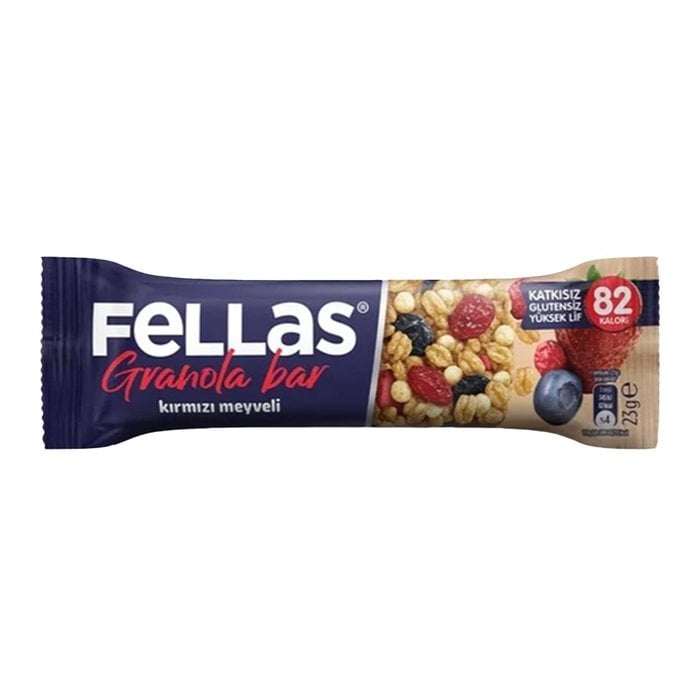 Fellas Granola Bar 23G Kırmızı Meyveli