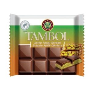 Kahve Dünyası Tambol Fıstık Krokan Dol. Sütlü Çik.100 Gr