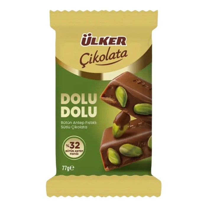 Ülker Çikolata Fındık Dolu Dolu %32 A.F.S. 80Gr