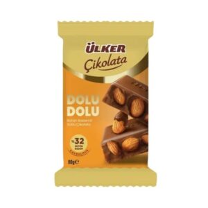 Ülker Çikolata Fındık Dolu Dolu 80Gr