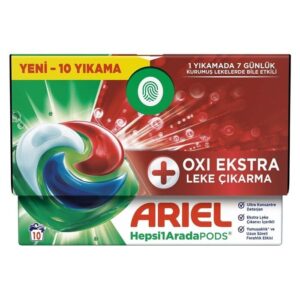 Ariel Pods Kapsül 10Lu Oxi Beyazlar Ve Renkliler