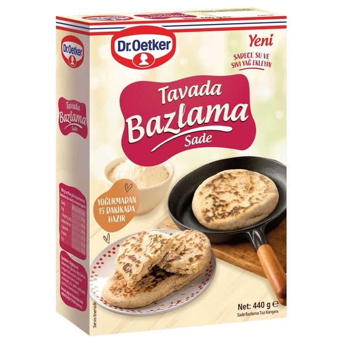 Dr.Oetker Tavada Bazlama 440Gr