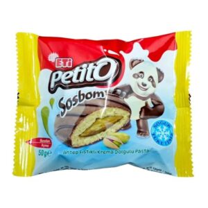 Eti PETİTO Sos Bom Fıstık Kremalı Kek 50G