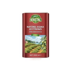 Kristal Natural Sızma Zeytinyağı 3Lt Teneke