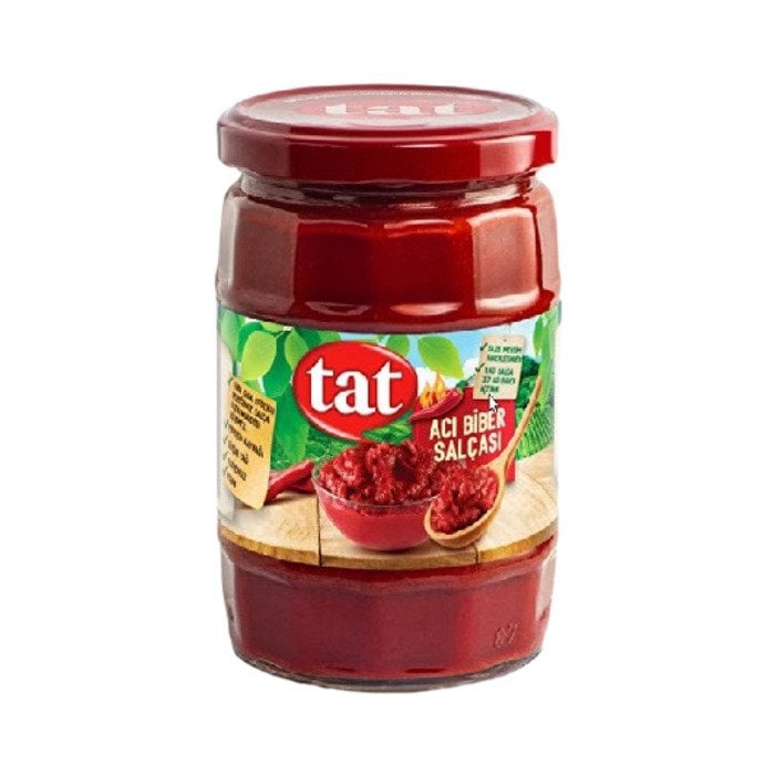 Tat Biber Salçası 550Gr Acı
