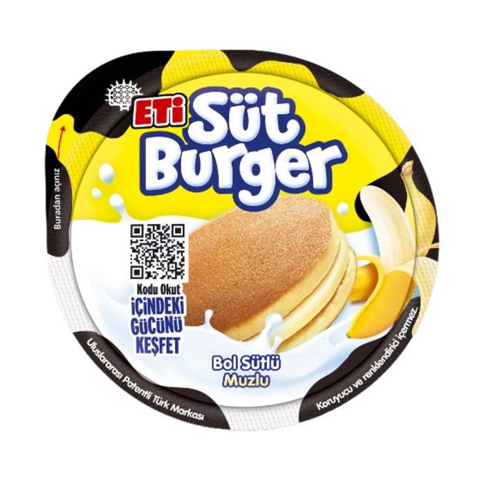 Eti Süt Burger 35G Muzlu