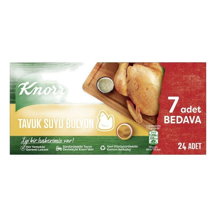 Knorr Bulyon Tavuk 12Lt 24'Lü