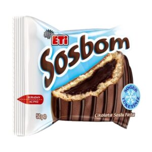 Eti Sos Bom Çikolata Soslu Kek 50G