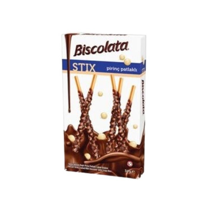 Şölen Biscolata Stix 34G Pirinç Patlaklı