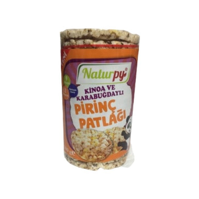 Naturpy Glutensiz Yuv. Kinoa Ve Greçkalı  Pirinç Patlağı 100Gr
