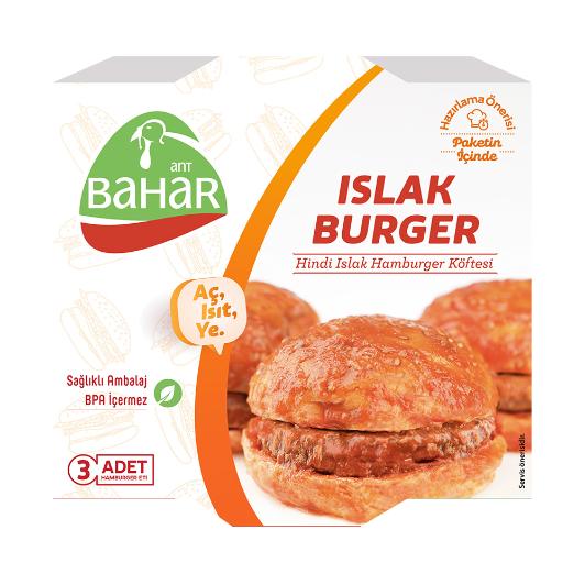 Bahar Hindi Islak Hamburger 200Gr
