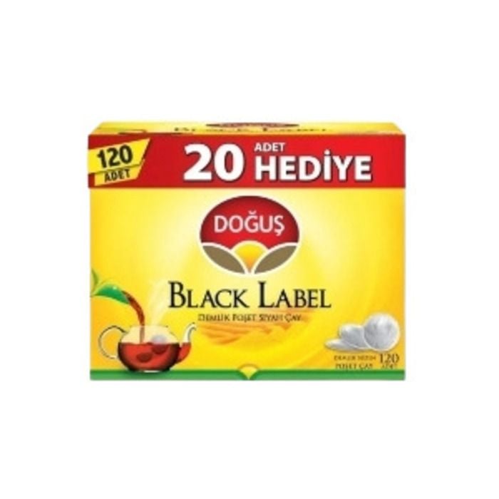 Doğuş Black Label 120Li Demlik Poşet Çay