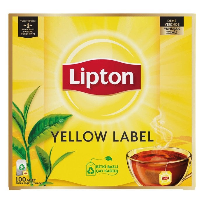 Lipton Bardak 100Lü Yellow Label