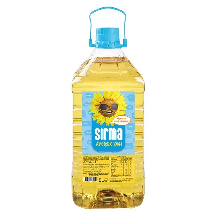 Sırma Ayçiçek Yağı 5 Lt Pet